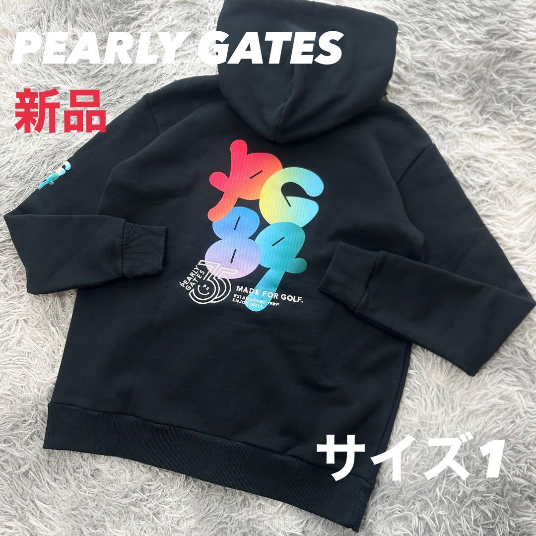 新品　パーリーゲイツ　パーカー　フーディ　ジャケット　35周年　ネイビー　1