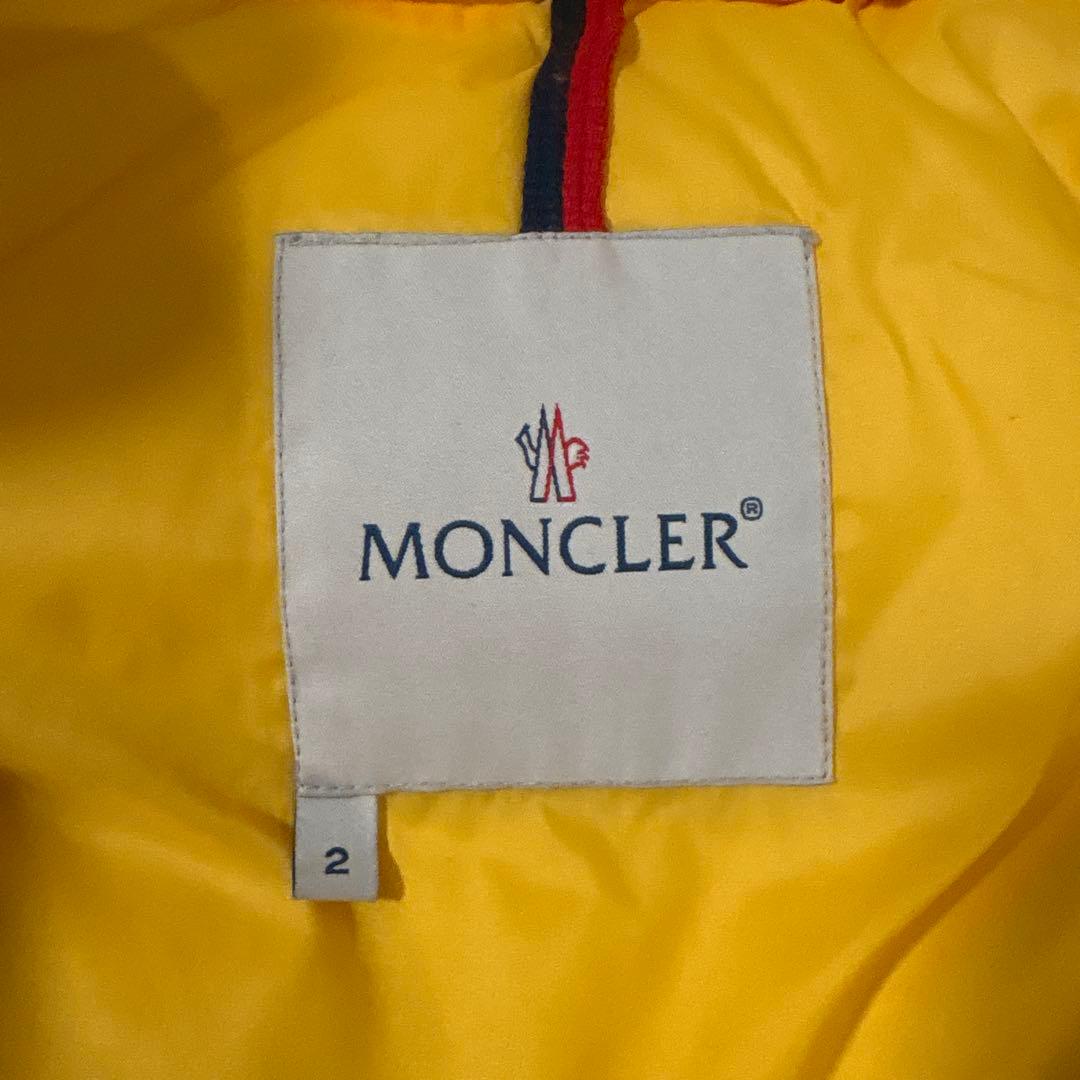 MONCLER モンクレール ダウンベスト イエロー