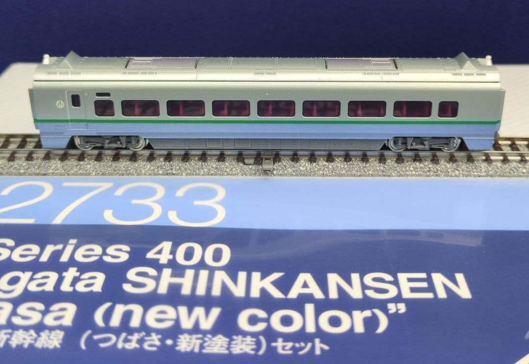 鉄道模型 JR400系 山形新幹線 つばさ 新塗装 7両セット