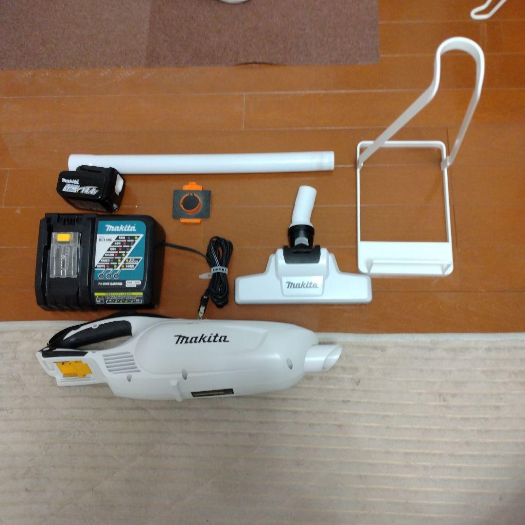 マキタ スティッククリーナー 本体 バッテリー 充電器 スタンド付き 14.4V