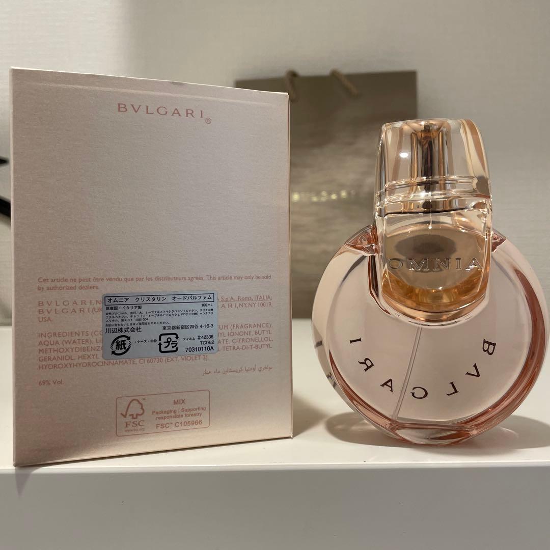 ブルガリ　オムニアクリスタリンオードパルファム 100ml BVLGARI