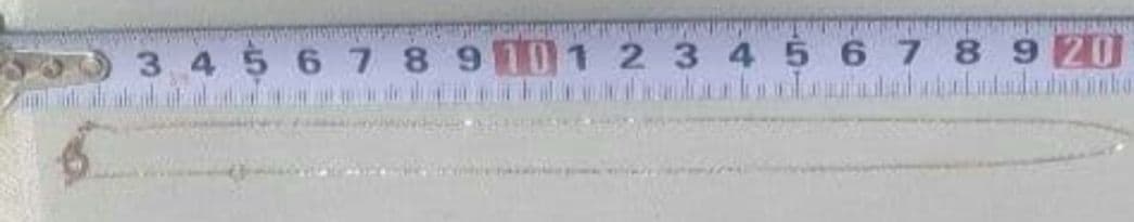 k10PG シンプル チェーン 40センチ 本日限定値下げ