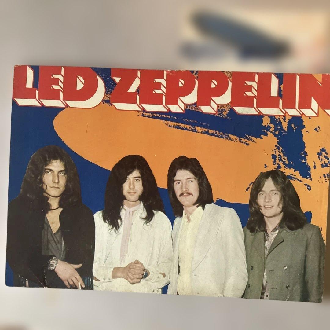 レッド・ツェッペリン 1971 日本公演パンフレット、チケット、Mライフ誌