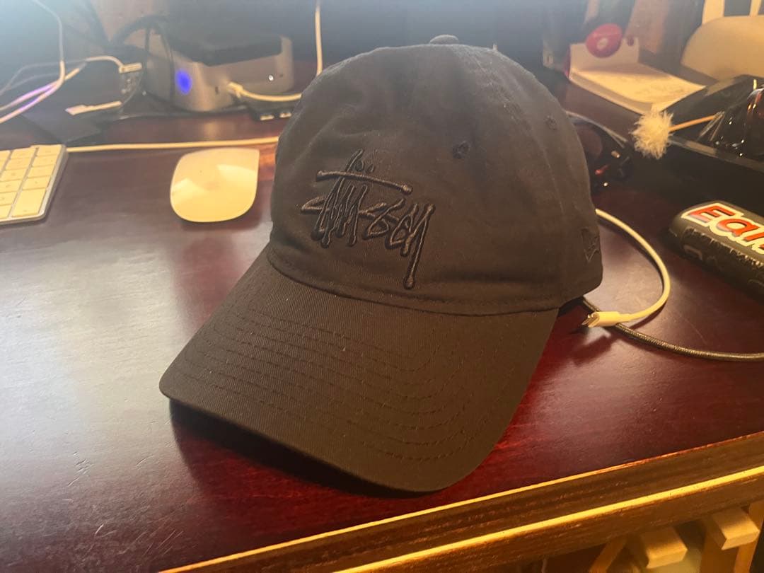 Stussy×NEW ERA 9TWENTY キャップ ブラック