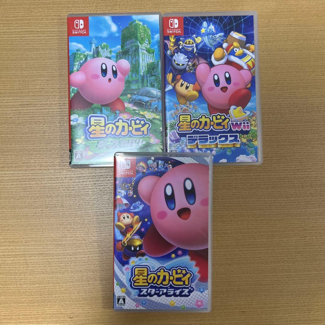 switch カービィソフト　３本セット