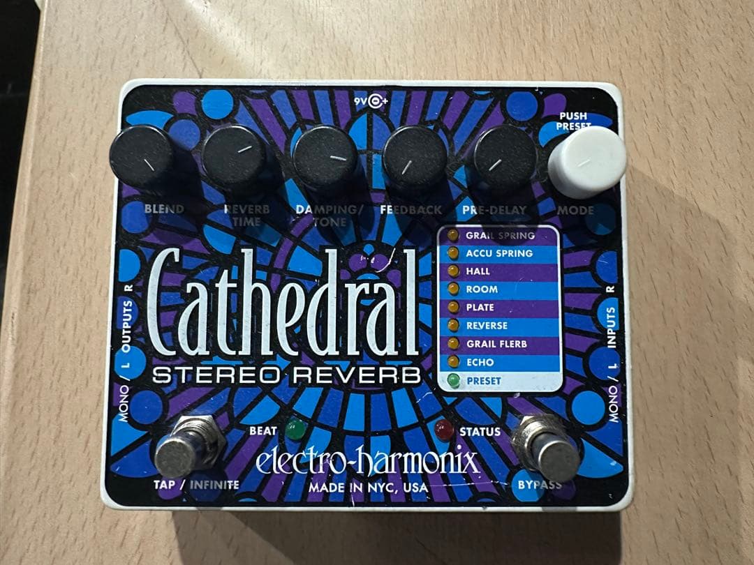最終値下げ！　electro harmonix Cathedral リバーブ