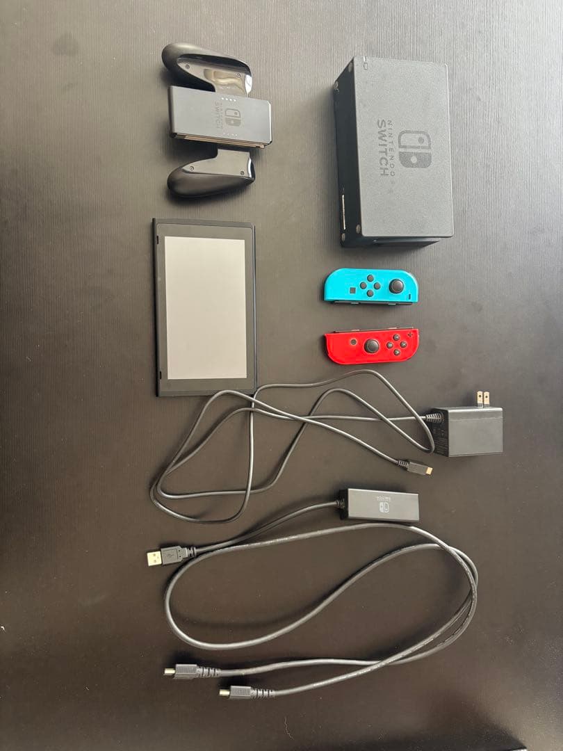 Nintendo Switch 本体 グレー 付属品完備 動作確認済み