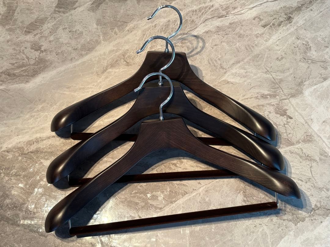 ⬛︎新品⬛︎3本セット ナカタハンガー AUT-05 スーツハンガー