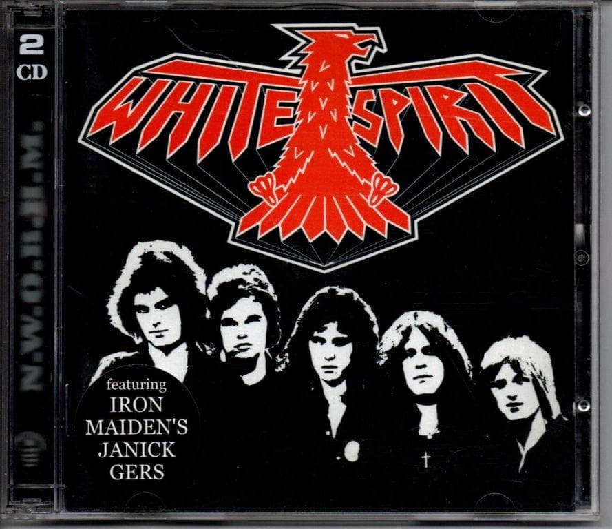 WHITE SPIRIT-s/t 2枚組コンピCD　レア！ NWOBHM