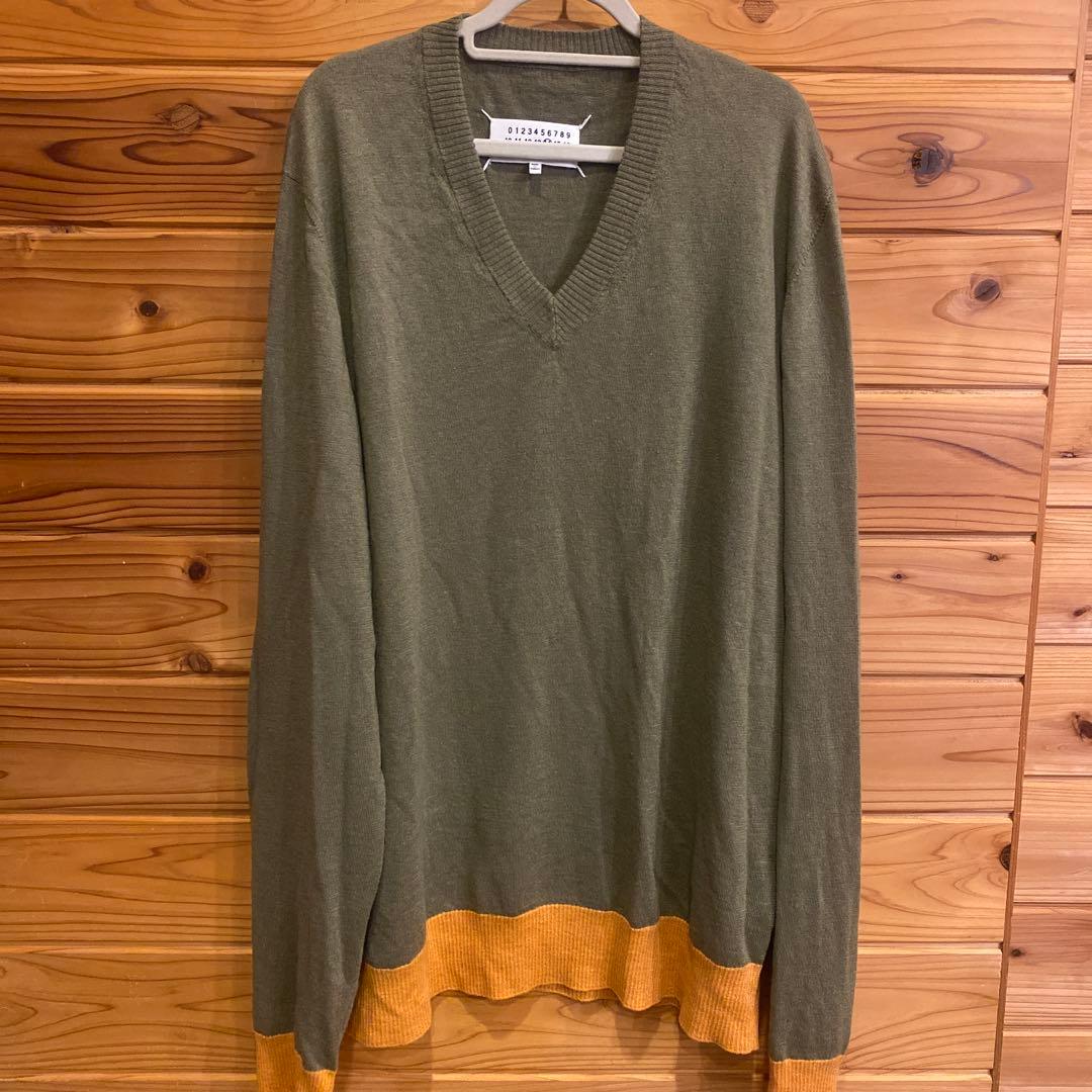マルタンマルジェラ　Ｖネックニット