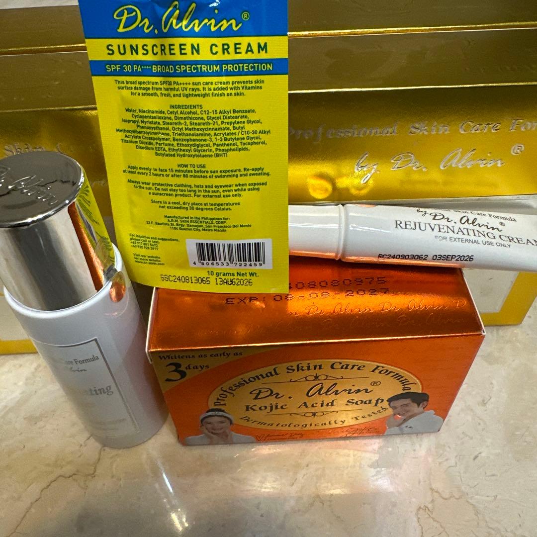 Dr. Alvin リジュビネイティングセット(4セット）