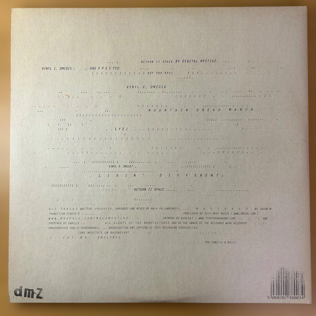 DMZ MALA Return To Space 3LP 美品