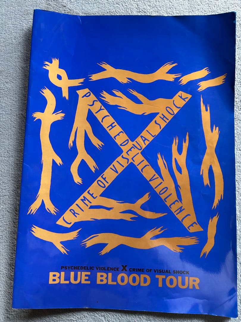 X BLUE BLOOD TOUR パンフ