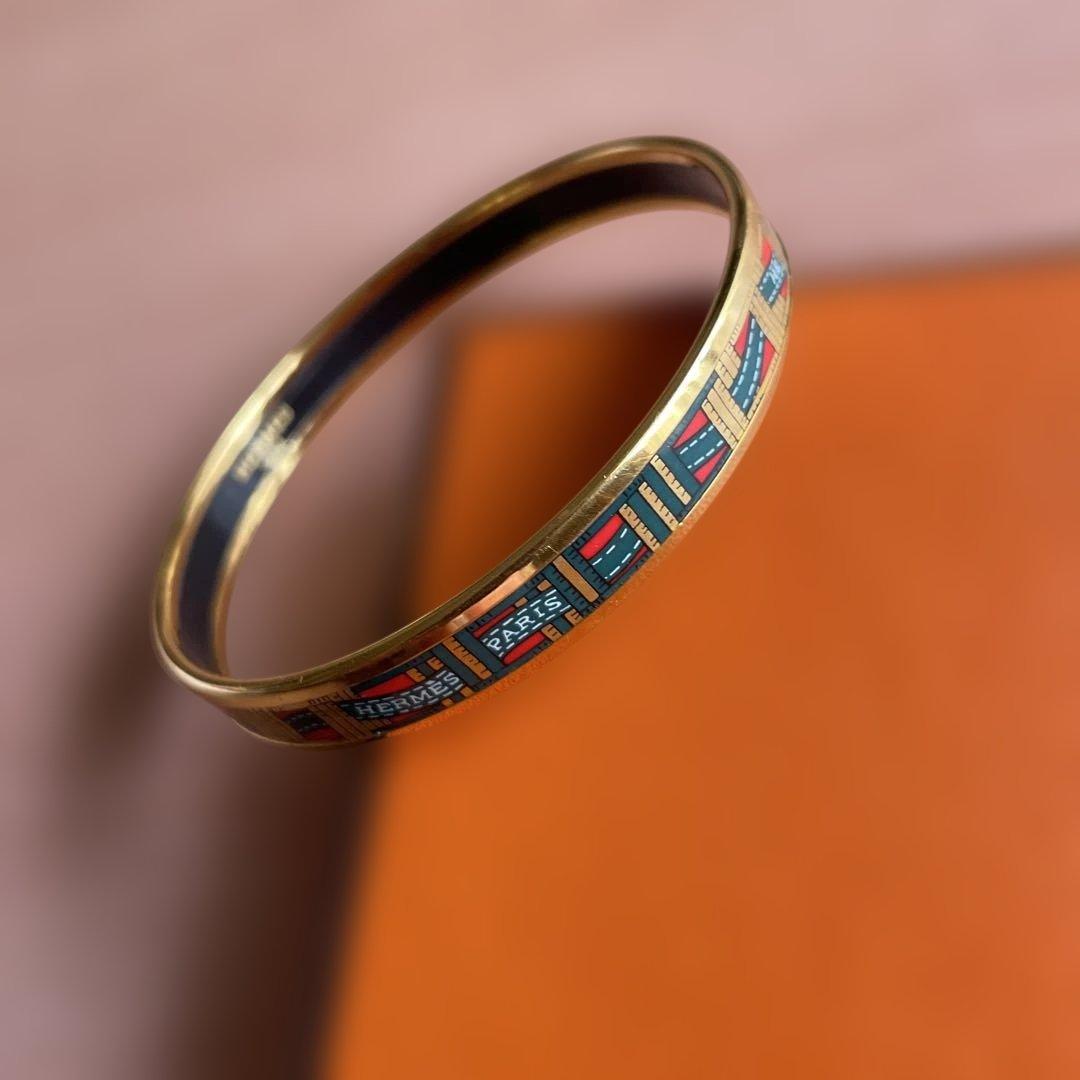 HERMES （エルメス） エマイユ PM 七宝焼き バングルブレスレット