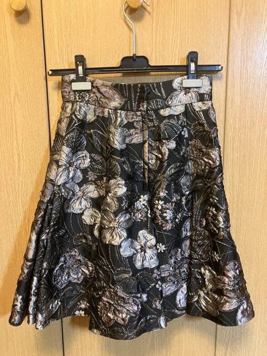再値下げ　DOLCE&GABBANA ミニスカート花柄台形 ミニ