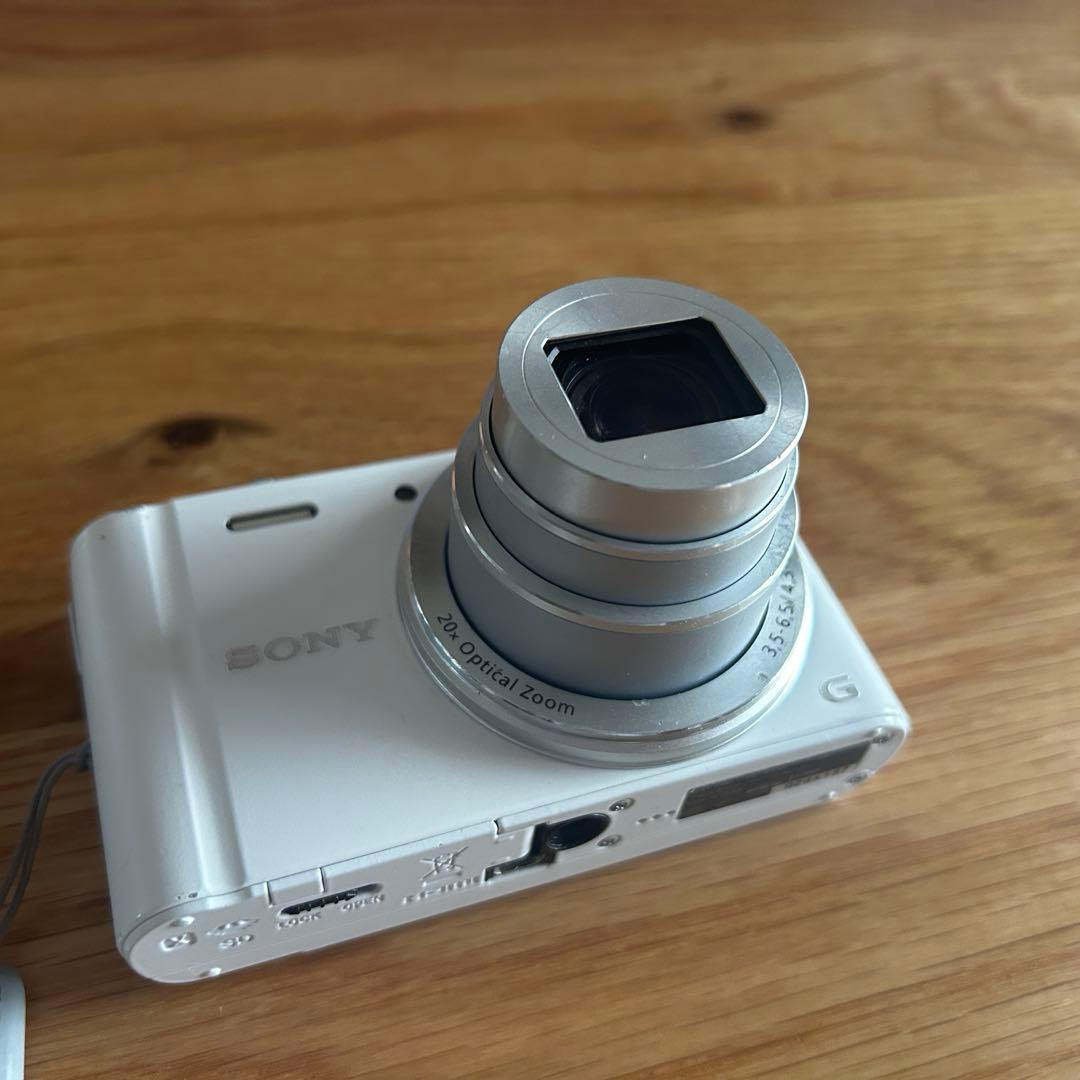 SONY Cyber-shot DSC-WX300 ホワイト デジカメ