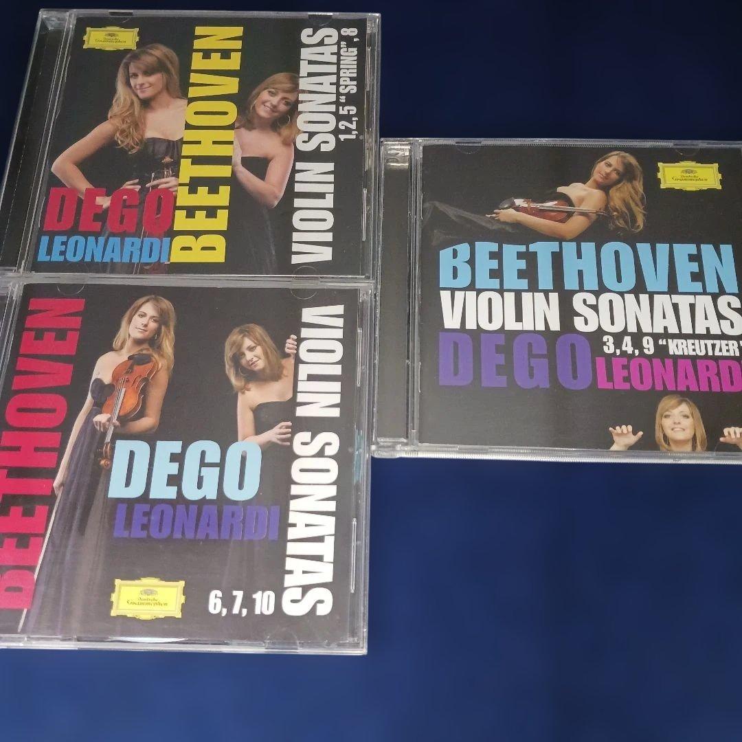 ベートーヴェン バイオリンソナタ CDセット　DEGO・LEONARDI