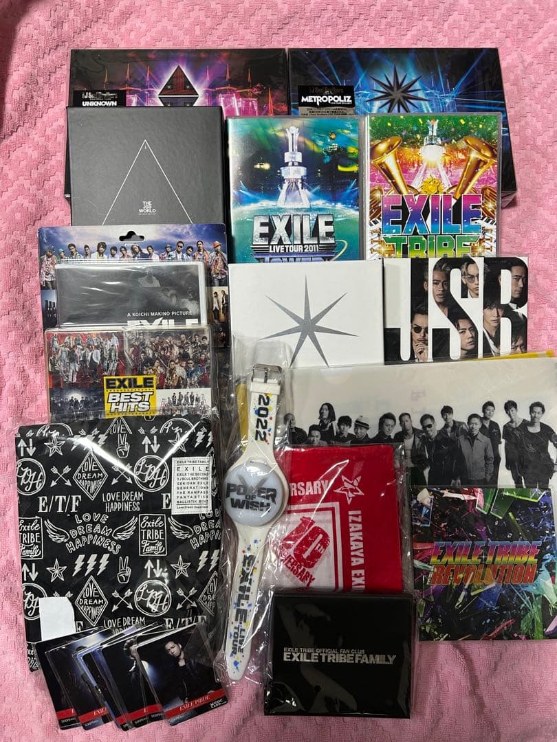 EXILE 三代目JSB ライブDVD グッズ まとめ売り