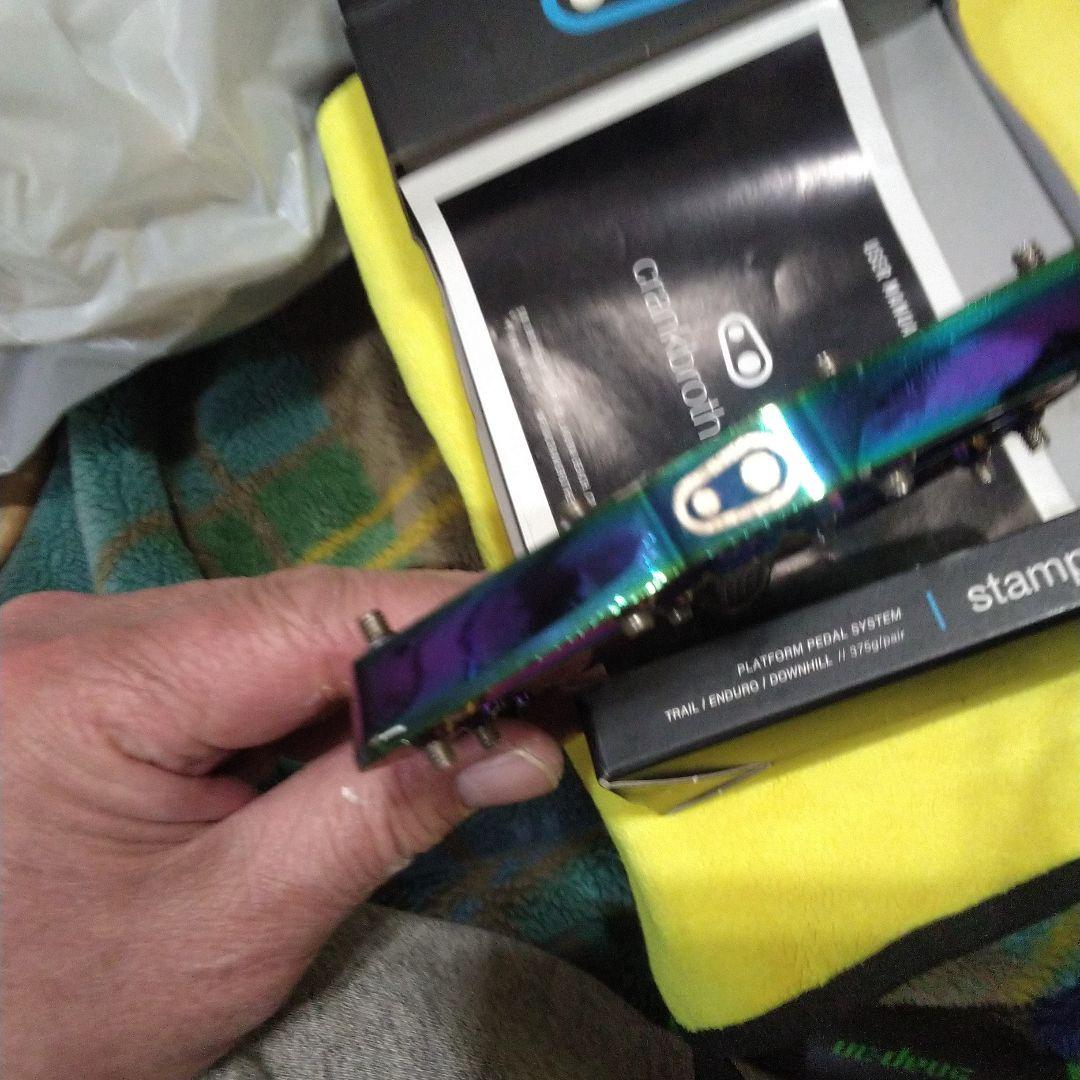 L*様 Crank Brothers Stamp 7 フラットペダル L