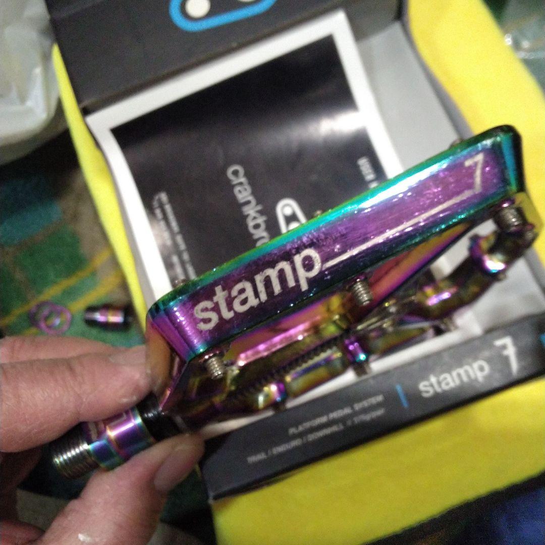 L*様 Crank Brothers Stamp 7 フラットペダル L