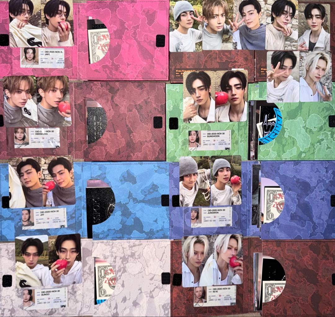 ENHYPEN THE SIN:VANISH FUGITIVES Verセット