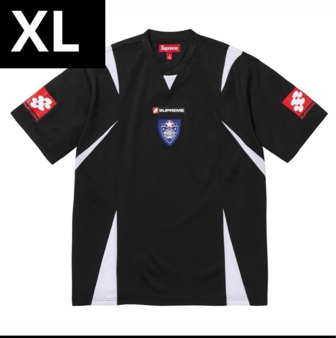 シャツ Supreme Crest Soccer Jersey Black
