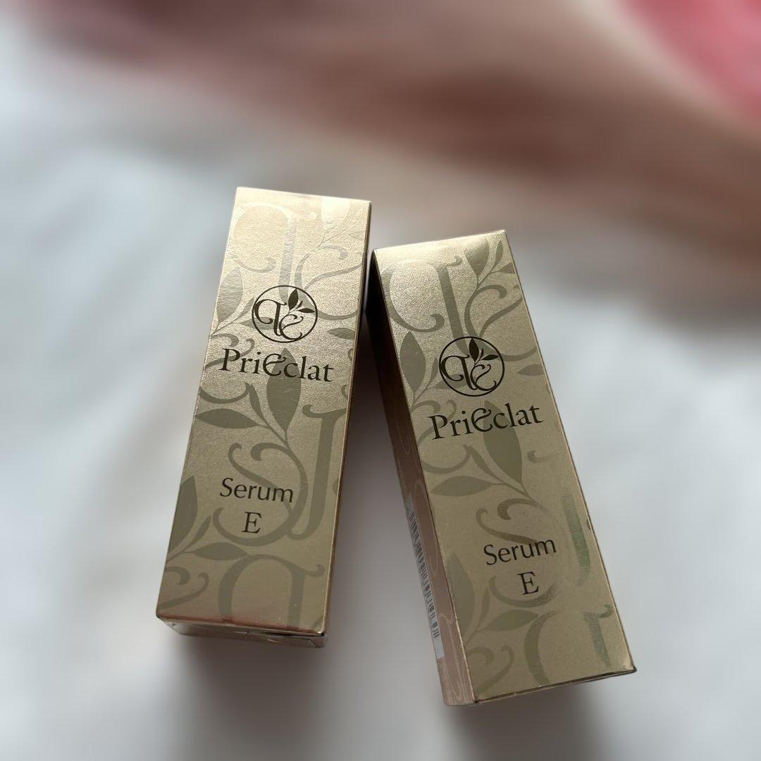 新品　未開封　プリエクラ　セラム　E 高保湿　美容液　日本製　スギ薬局　ゴールド