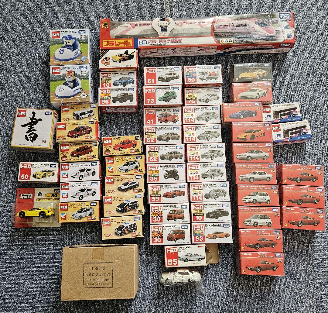 限定セール　トミカ　まとめ売り　60台　初回　廃盤　輸出　発売記念仕様