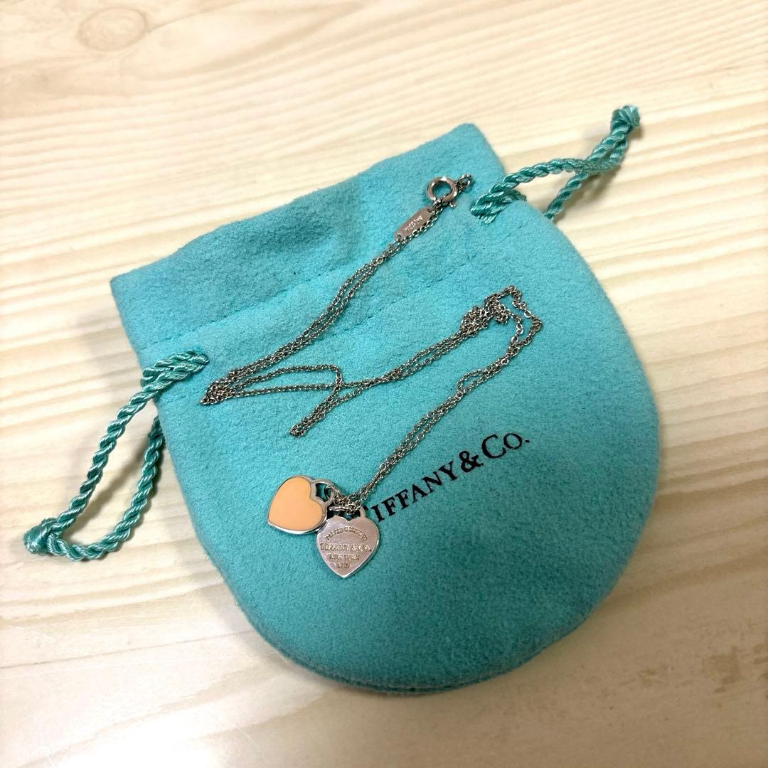 d*2様 Tiffany&Co. リターントゥティファニーダブルハートタグネック