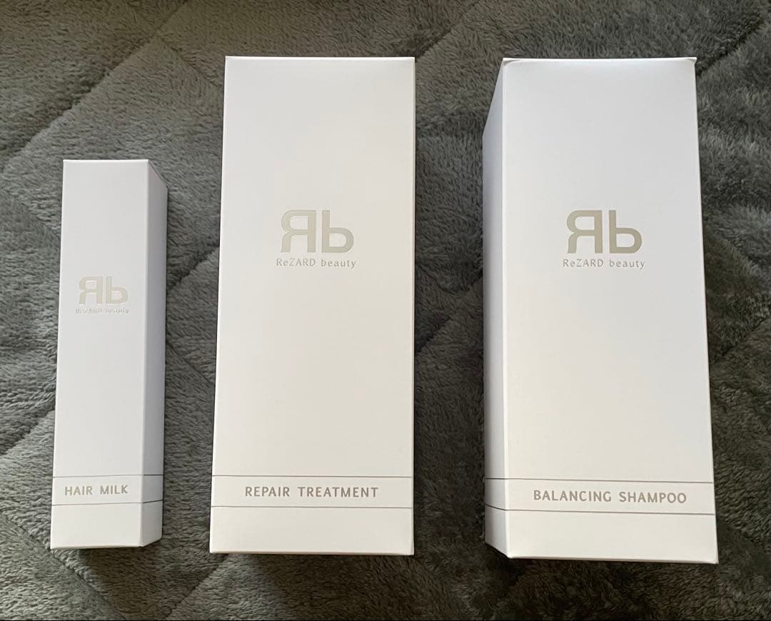 ReZARD beauty シャンプー & トリートメント&ヘアミルク