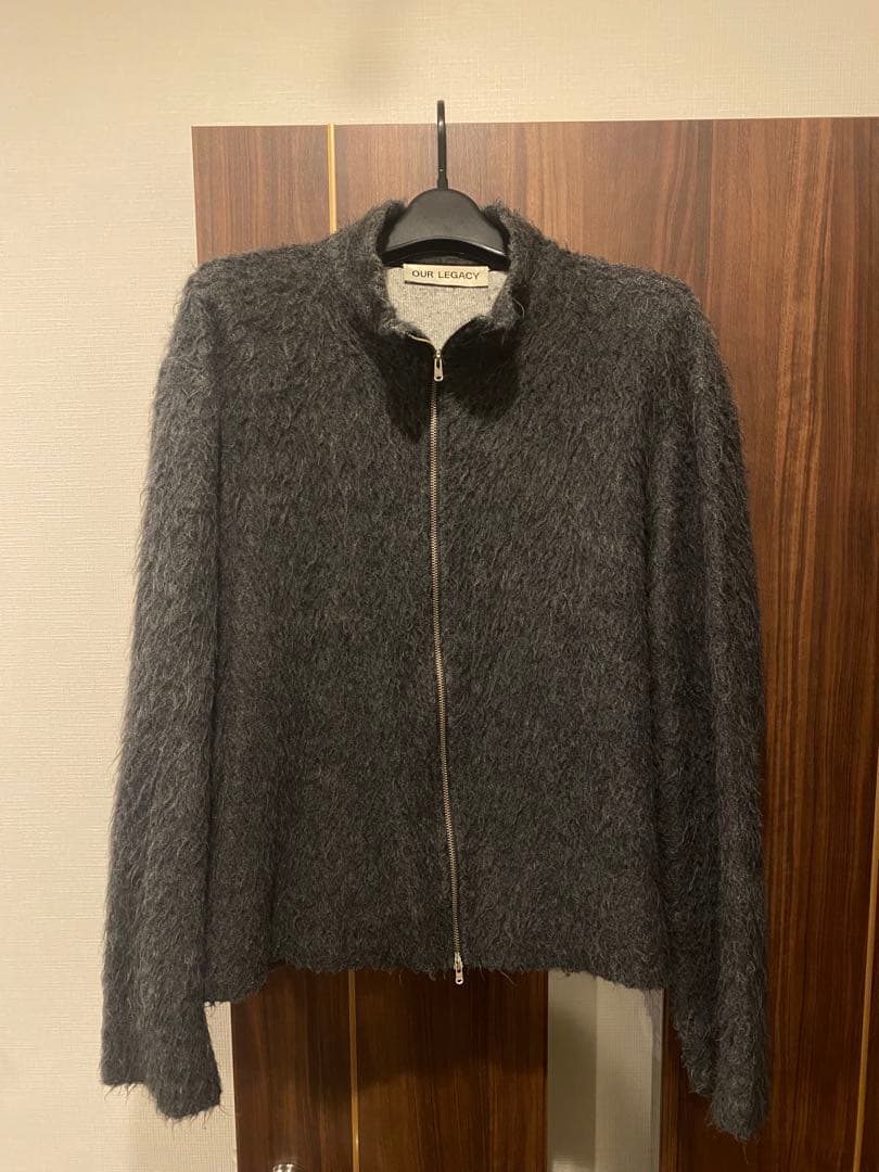 トップス OUR LEGACY SHRUNKEN FULLZIP POLO 46