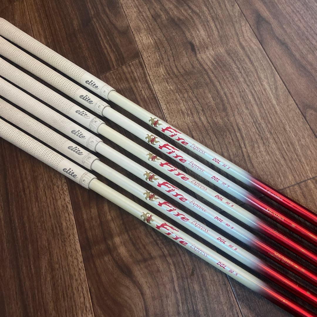 Fire Express DGL 90S #5〜PW 6本セット　アイアン用
