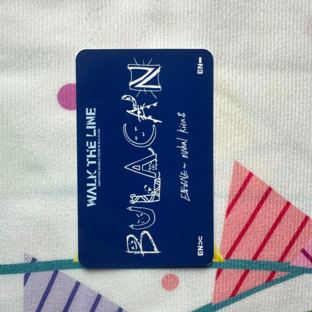ENHYPEN ソンフン WALK THE LINE Bulacan トレカ