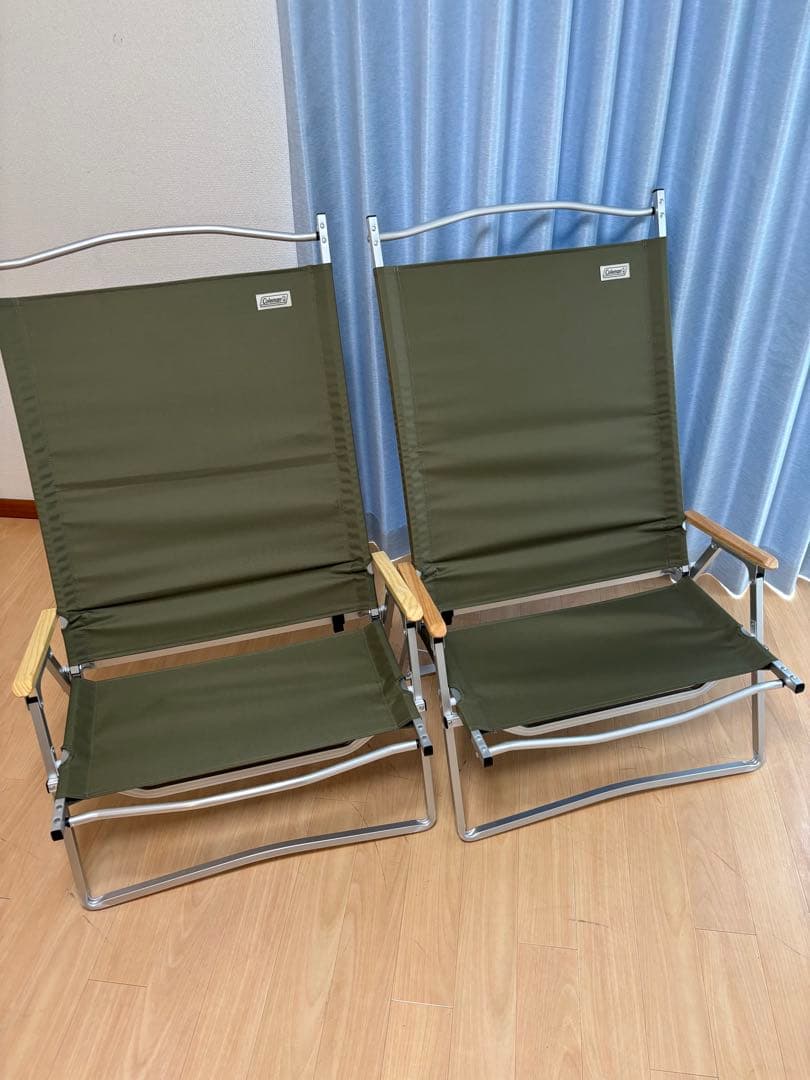 Coleman フォールディングチェアワイド　2脚セット