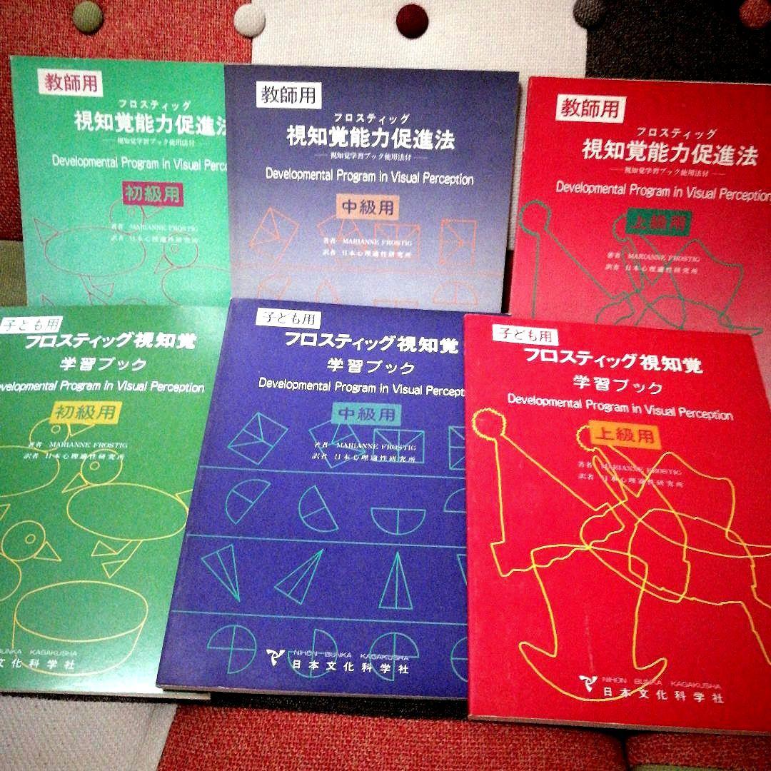 希少 フロスティッグ視知覚能力促進法 学習ブック 検査用紙 ビジョン TOSS