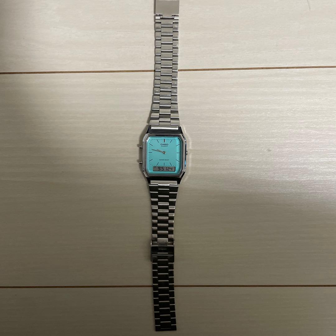 CASIO AQ-230A-2A2MQYJFティファニーブルー　腕時計