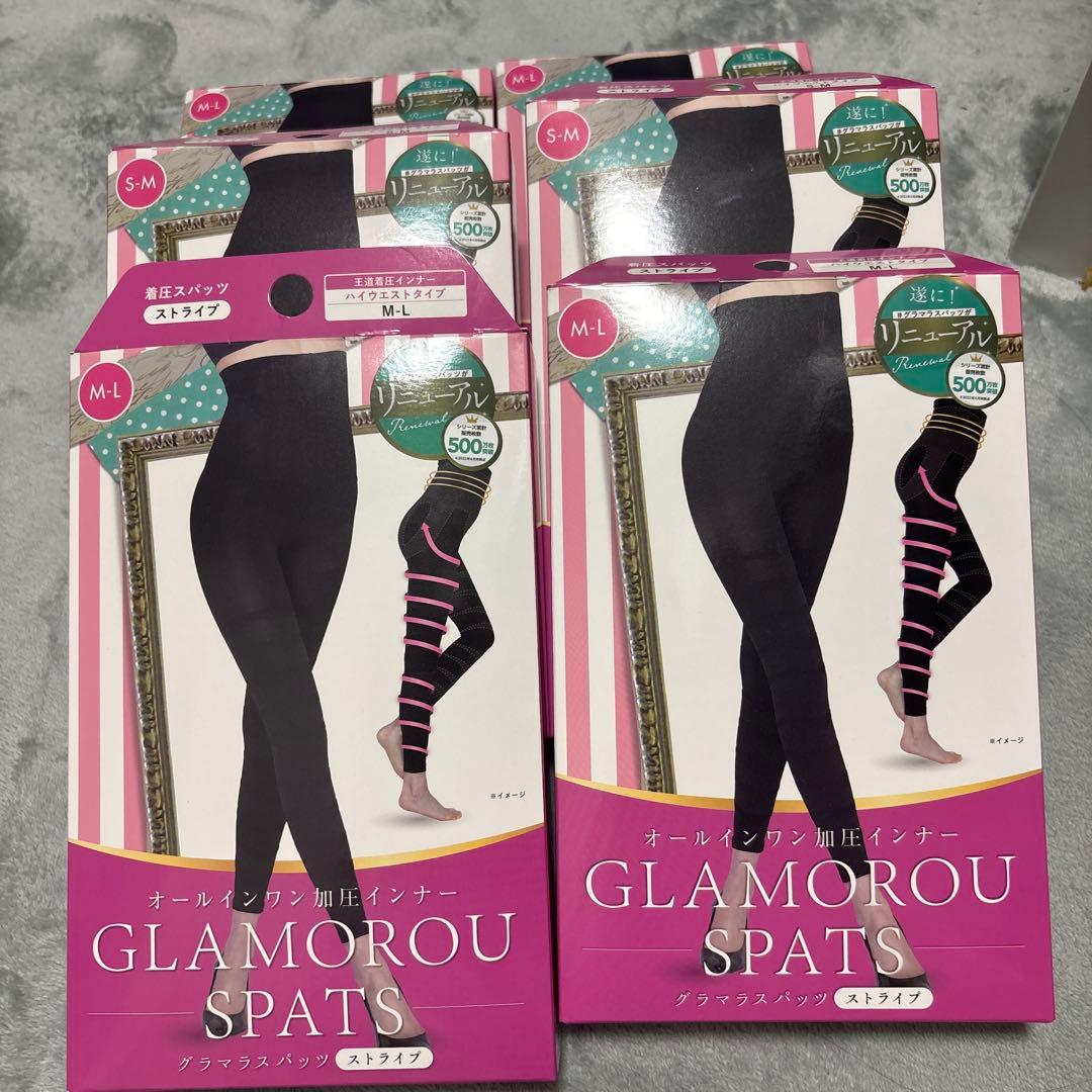 GLAMOROUS SPATS 着圧レギンス M-L