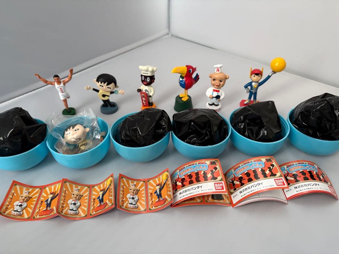 未開封 北原照久プロデュース バンダイ 昭和系カンバンドール フィギュア 6種