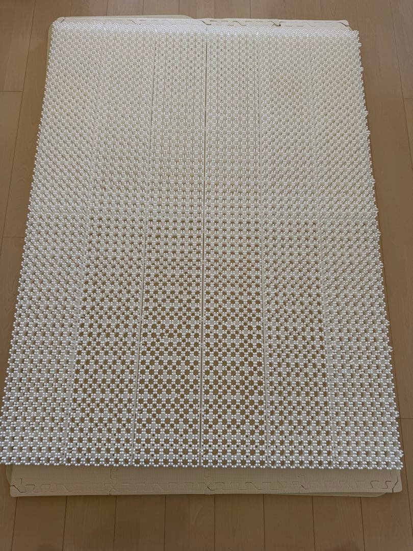 １２枚　スノートレーニング専用人工芝　スノーマット　ホワイト