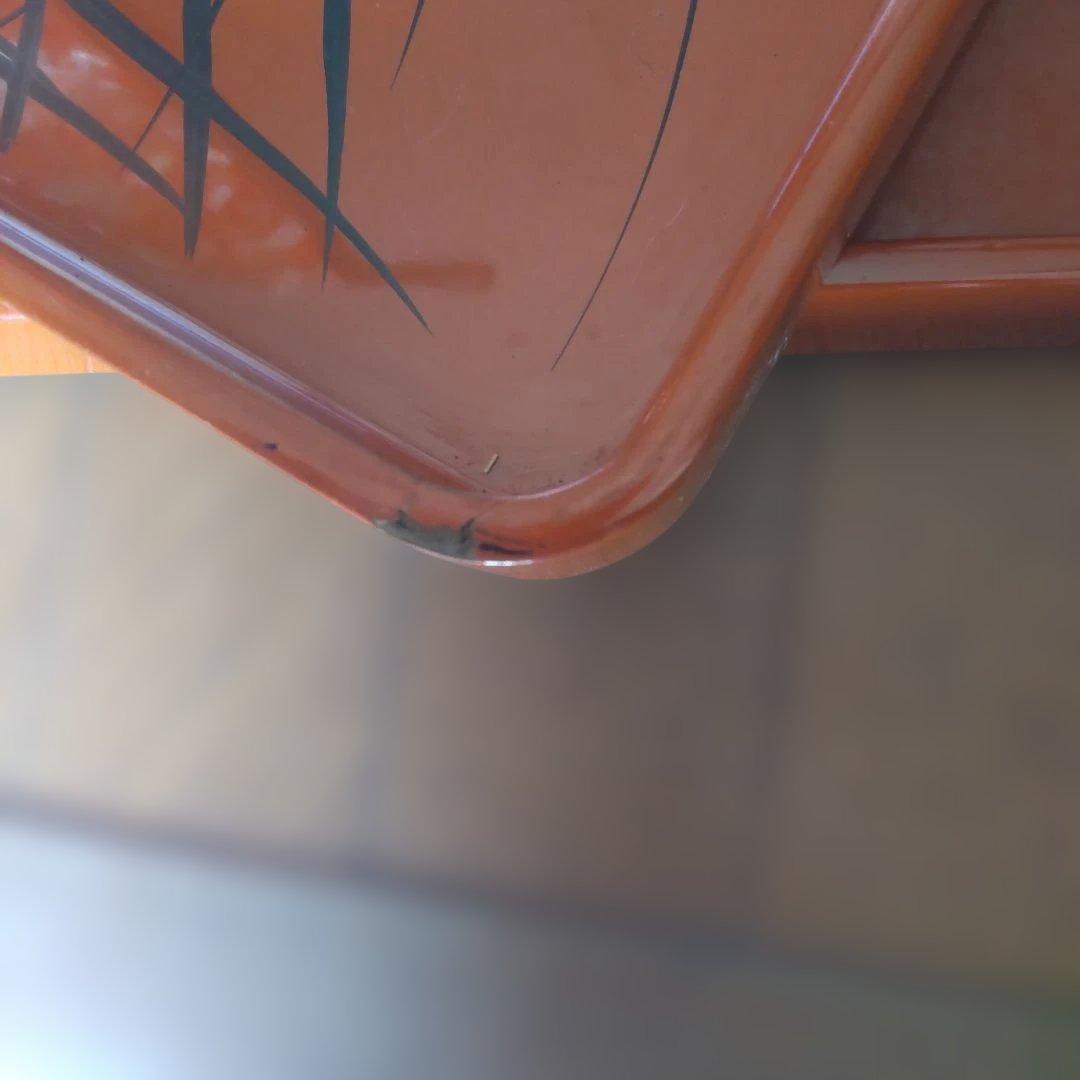 朱塗りの会席膳 10人前 箱あり