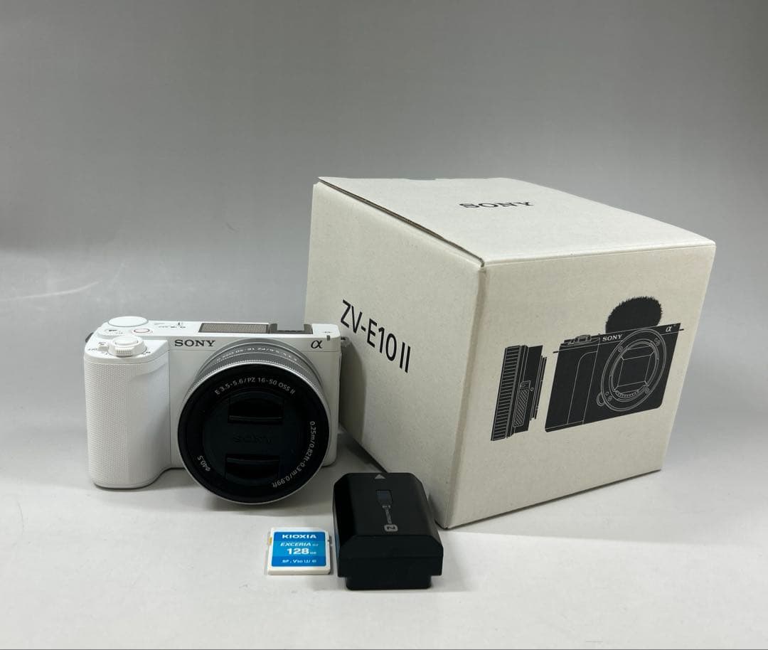SONY ZV-E10 II デジタル一眼カメラ α ZV-E10M2K
