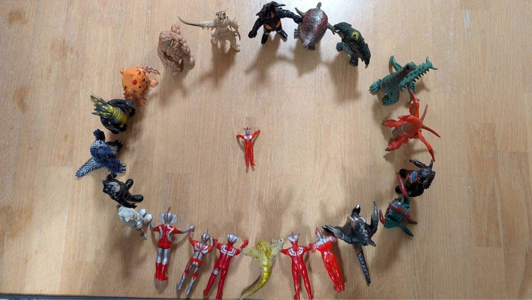 ウルトラマン フィギュアセット 複数キャラクター