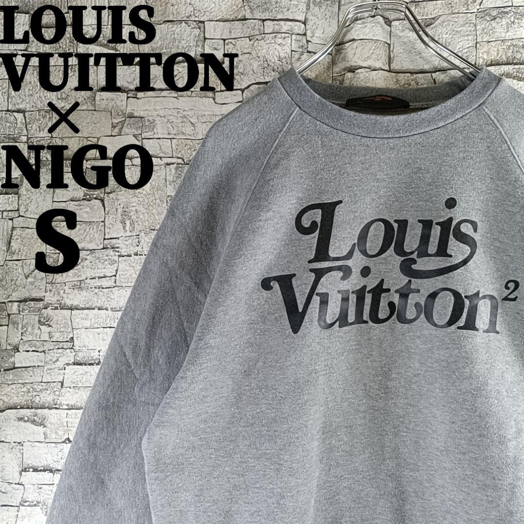 希少✨ルイヴィトン × NIGO コラボ スクエアード LVスウェットシャツ S