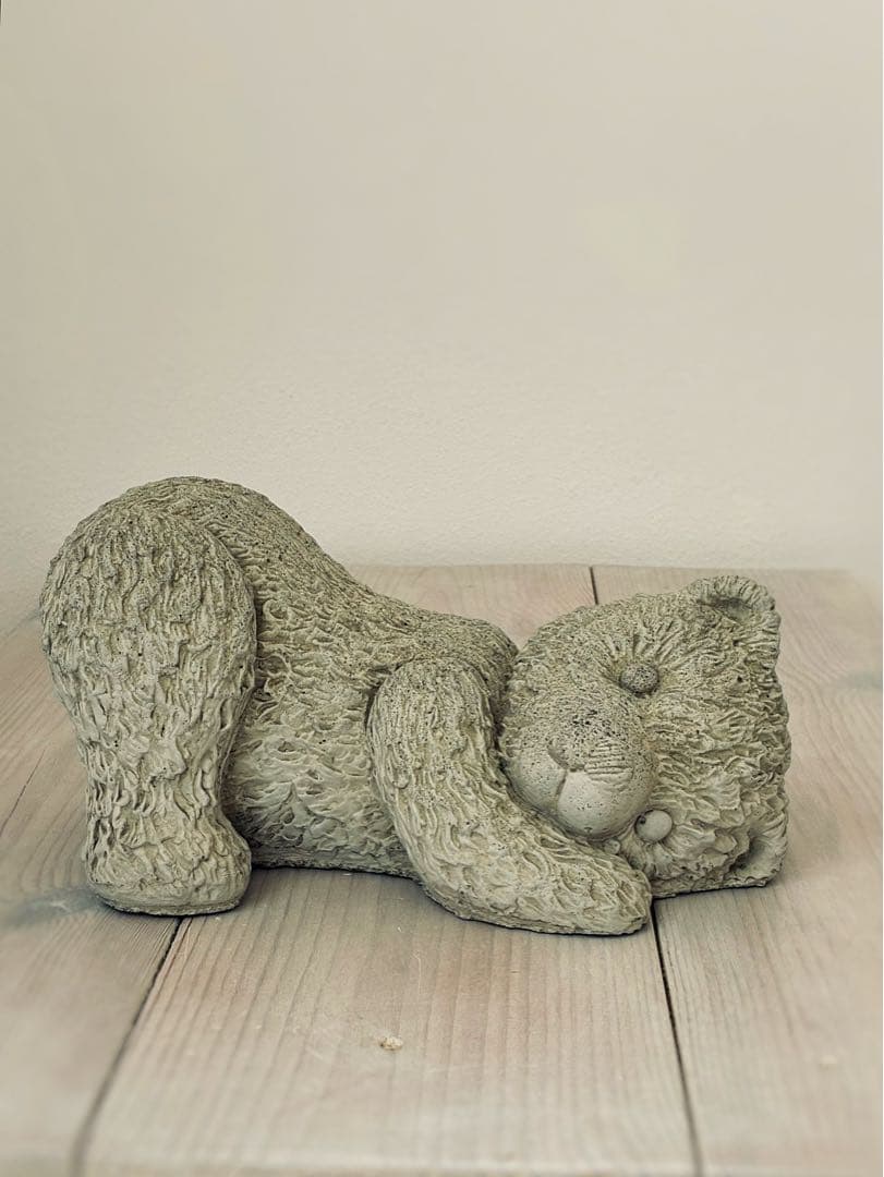 ワンダーデコール　テディベア ガーデンオーナメント　イギリス