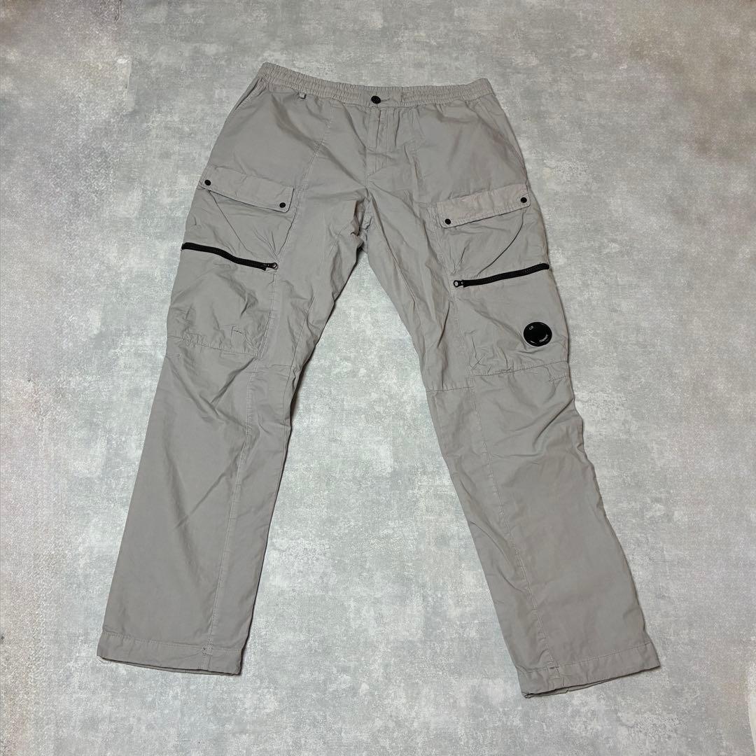 C.P. COMPANY 24SS Cargo Track Pants グレー
