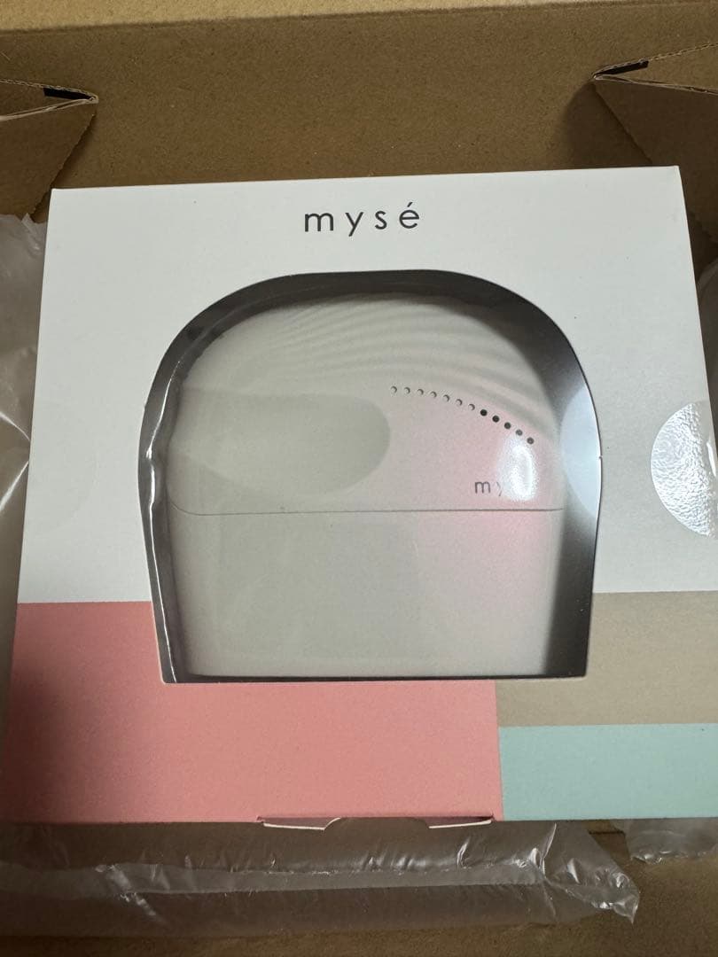 新品未使用　myseシルキーシェルブラシ