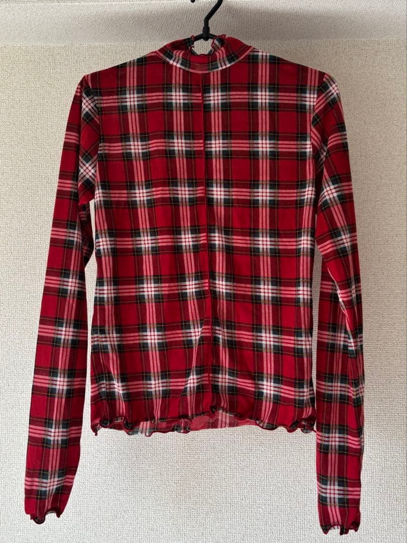 POPPY あさぎーにょ　CHECK TURTLE ポピー　チェック　タートル