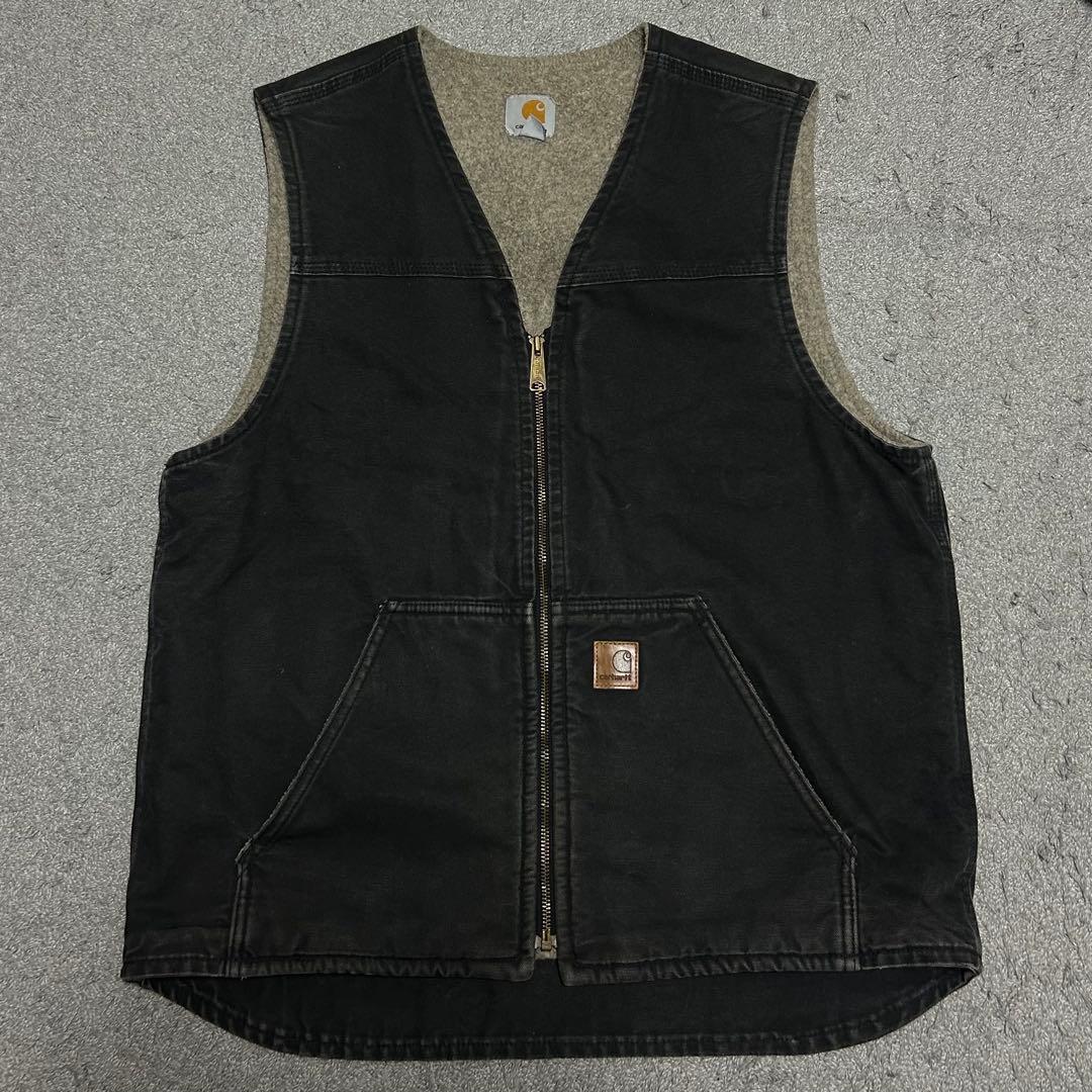 Carhartt ブラック タックベスト