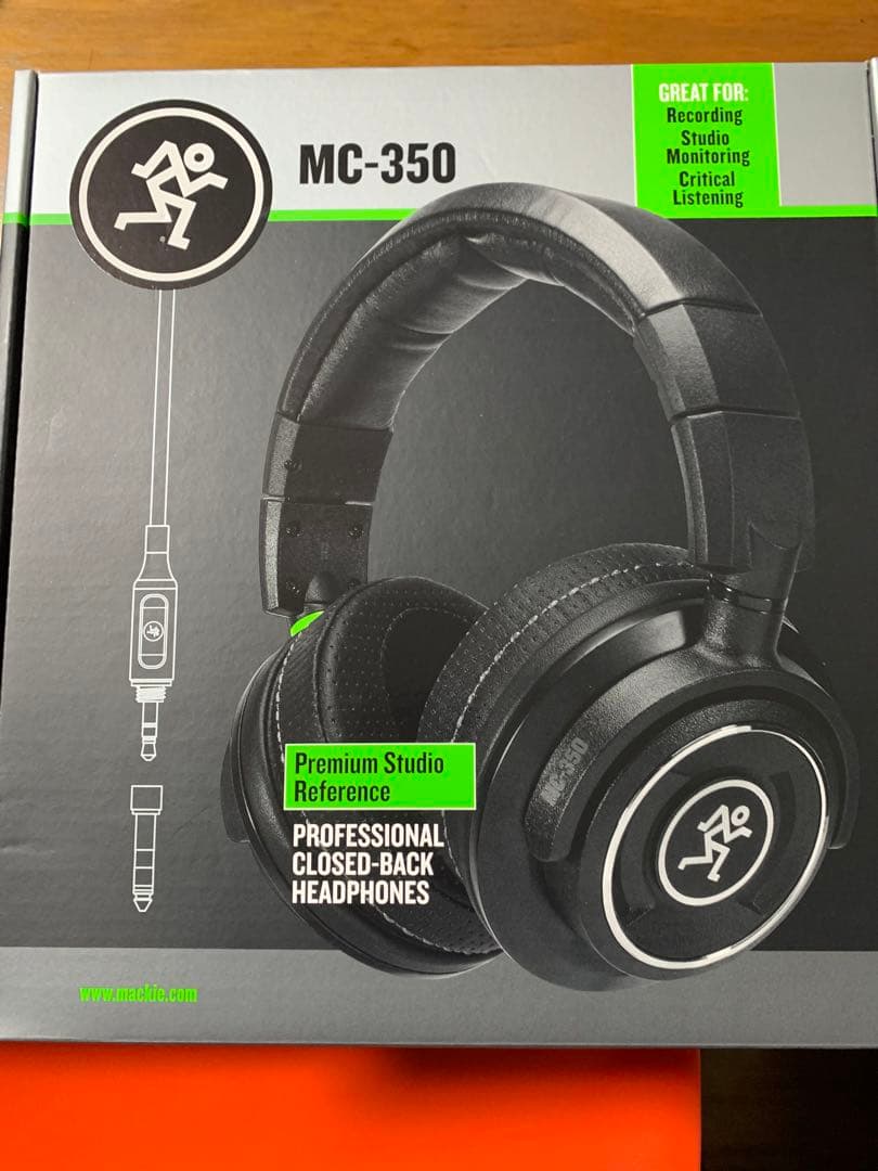 Mackie MC-350 ヘッドフォン　マッキー　ハイレゾ