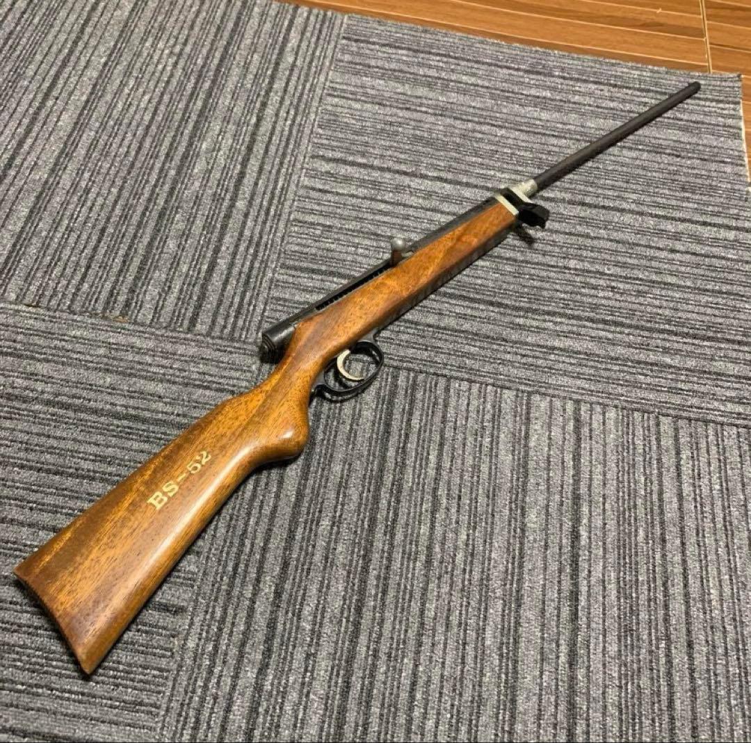 啓平社 BS-52 つづみ弾式 射的銃 玩具 昭和レトロ ジャンク 空気銃